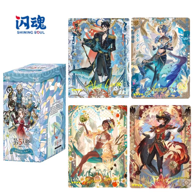 SOUL Identity V Card Carving Time Basic Edition Vol.4 Genuine Trading Cards Toy Birthday Gift for Boys Girls