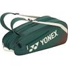 YONEX Tennis Bag, Racket Bag 6, Holds 6 Rackets, Moss Green (180), BAG2532R