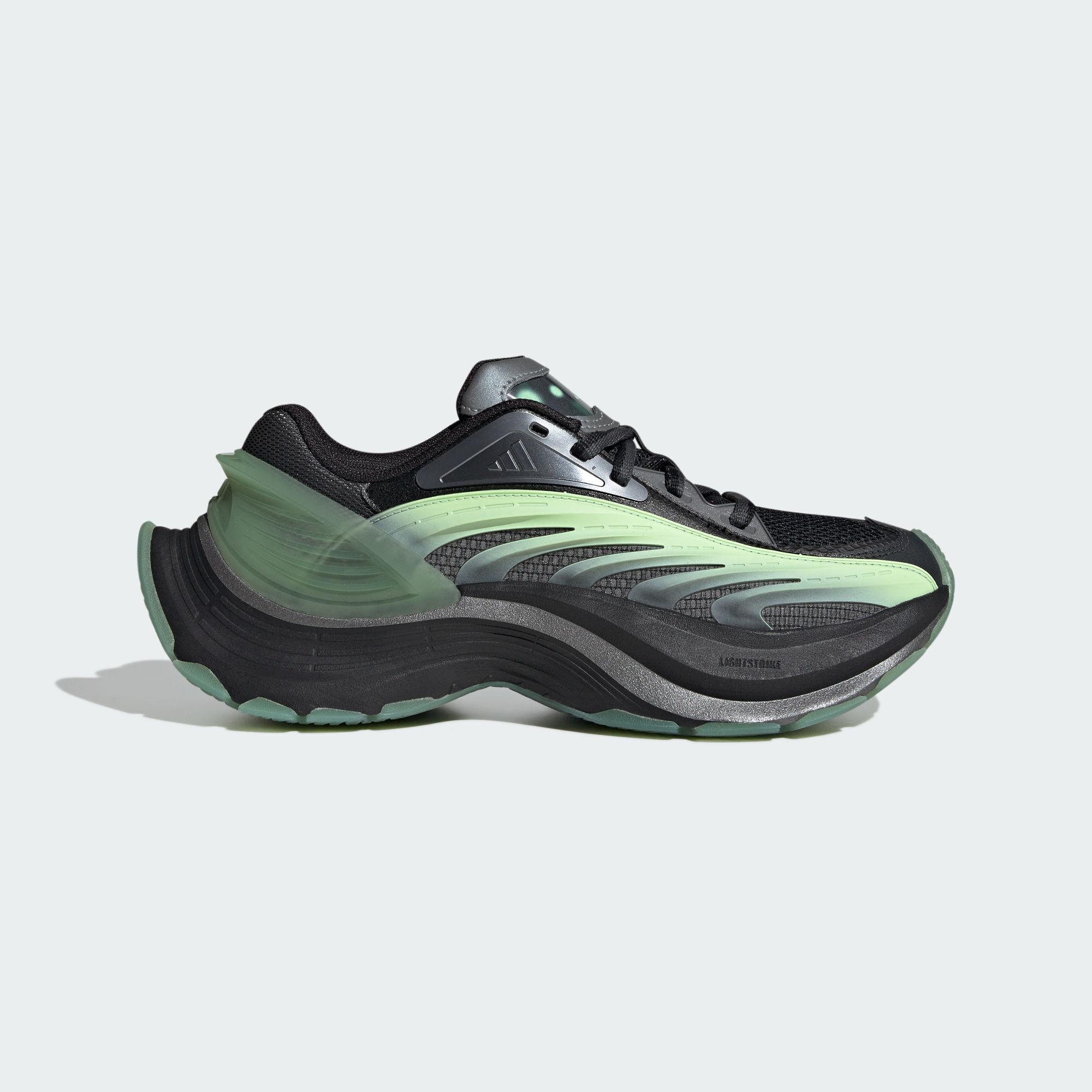 Adidas Low top Casual Shoes Unisex Glossy Finish Green 36