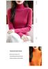 Women's Slim Fit High Collar Sweater - Warm, Versatile Base Layer for Autumn/Winter