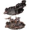 Lotus Backflow Incense Burner Cone Stick Holder Frog Branch Set Buddhist Meditation Decor