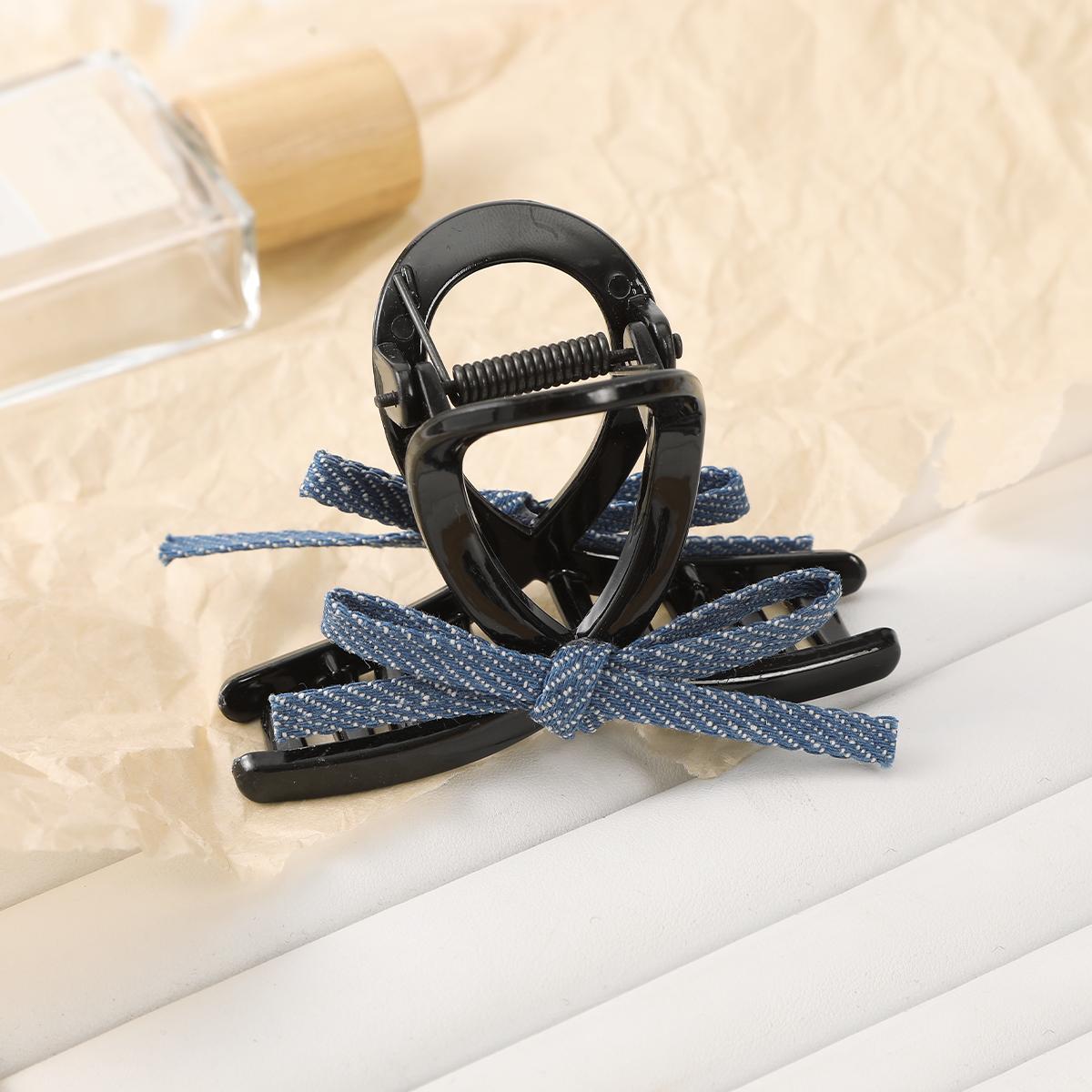 

AWAYTR Джинсовые заколки для волос в виде бутонов роз, ручные цветочные заколки-крабы для женщин, девушек, подарок, аксессуары для волос, головной убор на День святого Валентина