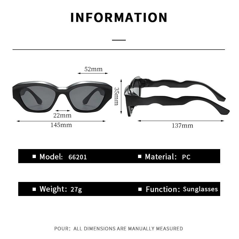 New Classics UV400 Wave Legs Sunglasses for Men Women Fashion Outdoor Sun Protection Glasses