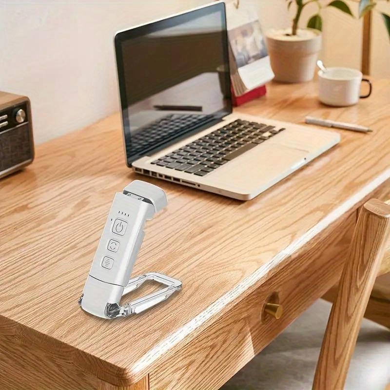 1PC Leselicht, mit Buchseitenhalter, 3 Farbmodi und 5 Helligkeitsstufen, dimmbare Augenpflege für Kinder, Leseliebhaber