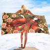 Chinese Style Series Seaside Vacation Beach Towel Swimming Bath Towel Microfiber Towel