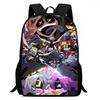 Printed Inorganic Killer Murder Drones School Bag, Cartoon Backpack Boys And Girls