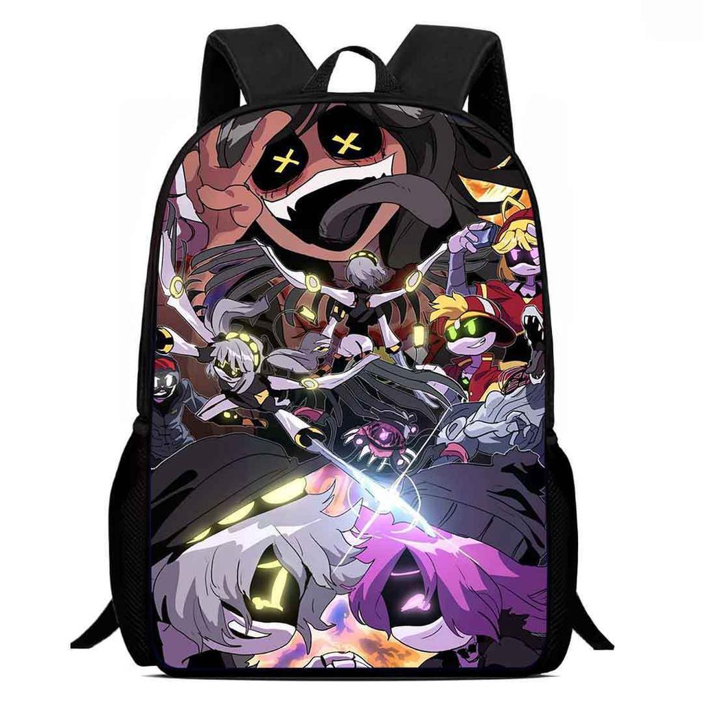 Printed Inorganic Killer Murder Drones School Bag, Cartoon Backpack Boys And Girls
