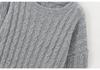Women's European & American Style Versatile Long-Sleeve Scarf Knit Sweater