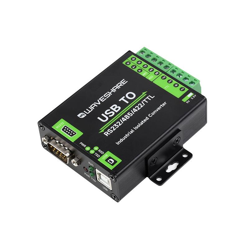 Weixue FT232RNL Industrial-Grade USB to RS232/485/422/TTL Isolated Serial Converter