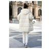Plus Size Womens Winter Coat Thickened Loose Long Cotton Jacket High Quality Drawstring Waist Outwear
