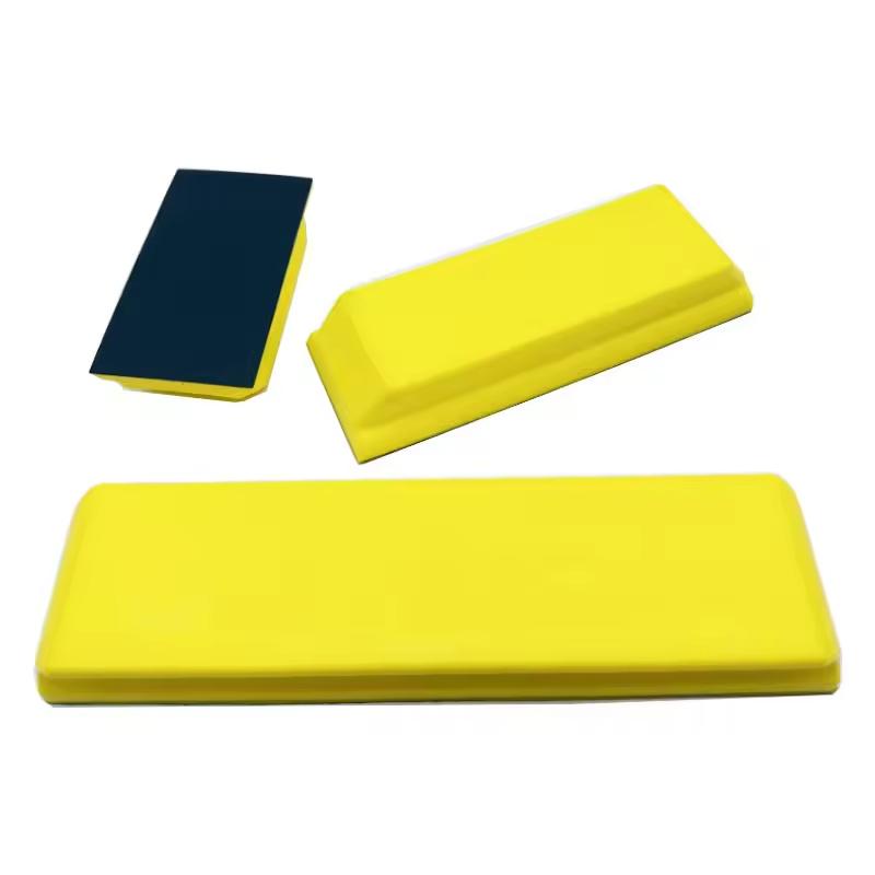 3 Pcs Hand Sanding Block Kit Classic Rectangle for Sanding Polishing In Auto Body and Paint Shops Detailing Shops