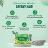 Hair Cream Henna Nutrition and Protection Styling Hair Cream with Olive, Henna, Almond Vatika Dabur UAE