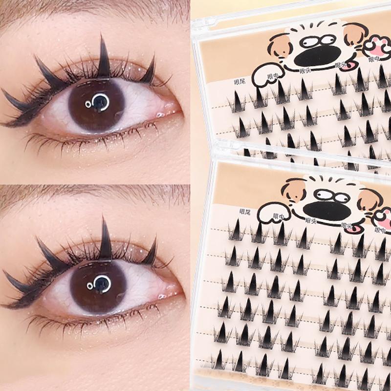 Free False Eyelashes Fox Tie Lazy People Can Choose The Soft Soft Adhesive Free From False Eyelashes
