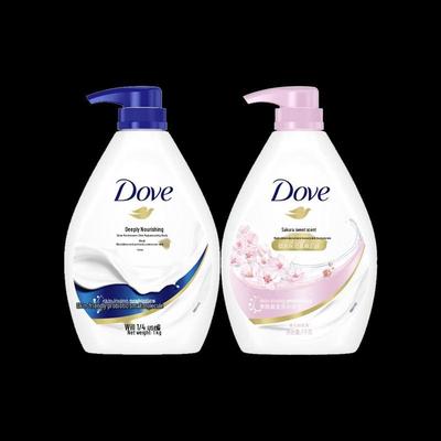Dove Deeply Nourishing & Cherry Blossom Shower Gel Duo