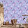 Iridescent glitter wallpaper blue and lavender 50x1000