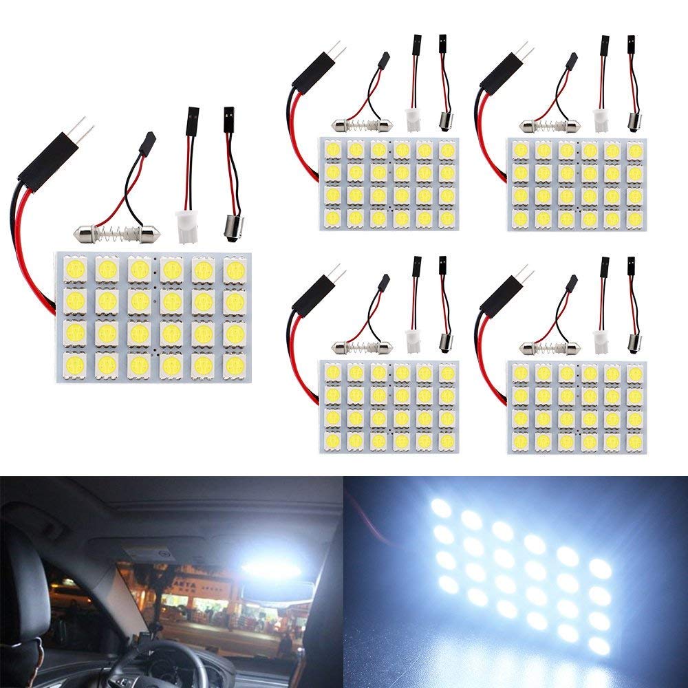 

YongMing 24 rows 5050 white LED room lamp dome light 24SMD белый