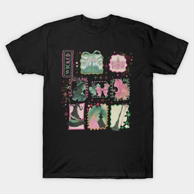 

Men Black Print T-shirt Retro Wicked Movie Stamps No-Cut Transfer Paper Print Cotton Tshirt 4XL