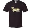 Papa since 2015 T Shirt Mens Womens Tees Top
