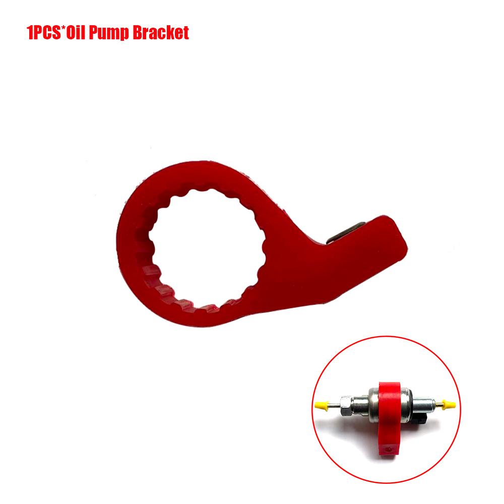 Universal Heater Fuel Pump Mounting Bracket Oil Fuel Air Parking Heater Pump Holder Compatible with Webasto Eberspacher