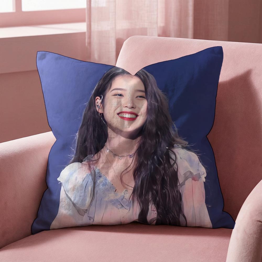 Singer I-IUUS Cushion Cover Multi-Scene Pillow Cover for Home & Car - Reversible, Soft & Durable for Daily Use