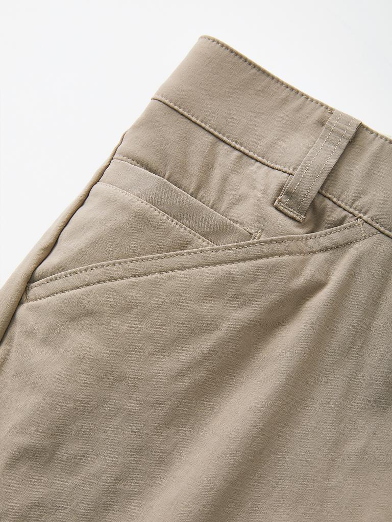 IKALOOK Spring/Autumn Plus Size Stretch Work Pants Dpt110