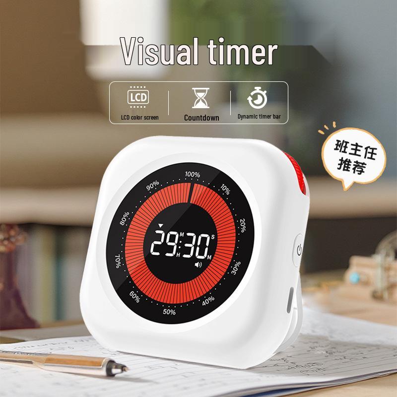 Silent Visual Timer: Study, Kitchen, Fitness & Self-Discipline Aid