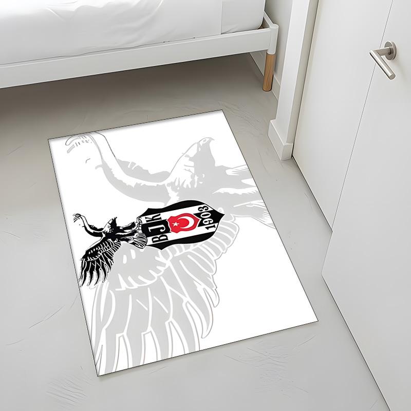 Besiktas JK (5) Rug Suitable For Living Rooms Bedrooms Computer Rooms Dining Areas And Placement Under Tables And Chairs Also An Ideal Choice For Offi