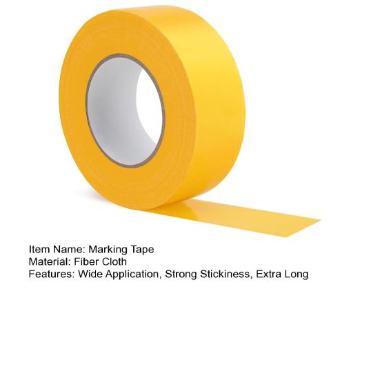 Outdoor Pickleball Court Marking Tape Strong Stickiness Cut Freely Residue-Free Wide Application Basketball Tennis Court Tape