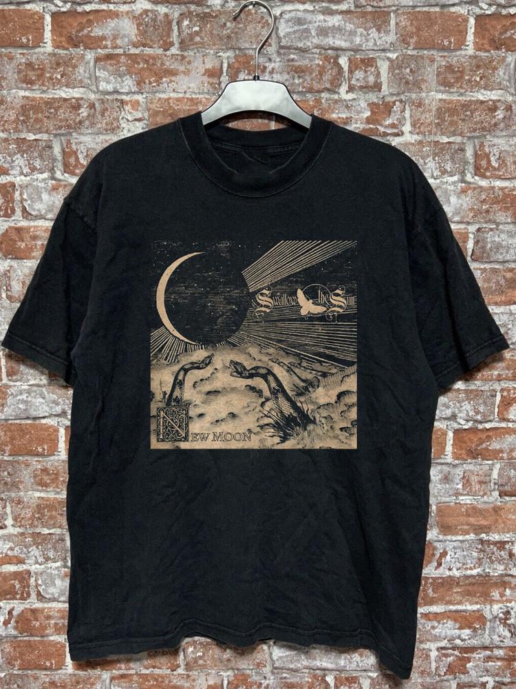 Swallow The Sun New Moon Black Cotton T Shirt  Unisex T-Shirt M