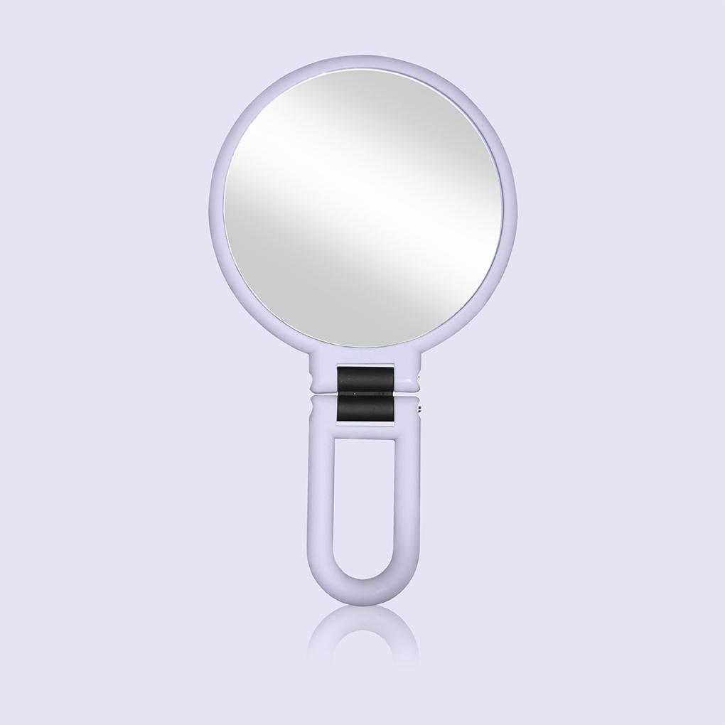 Makeup Mirror With Foldable – Convenient And Practical Beauty Accessory Clear Handheld Mirrors