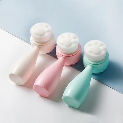 RANCAI Skincare Gesichtsreiniger Doppelseitige Gesichtsreinigungsbürste Massage Mitesserentfernung Make-up Schönheit Gesundheit Hautpflegewerkzeuge