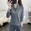 Breathable and Lightweight Outdoor Quick-Drying Women's Running Sports Long-Sleeved T-Shirt