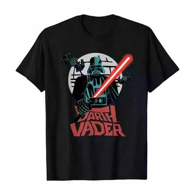 2025 New European and American Loose Movies American Retro Loose Short-sleeved T-shirts for Men and Women