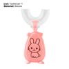 Kids Toothbrush Deeply Cleaning Soft Brush Hair Lightweight Teeth Cleaning U-Shaped Toothbrush