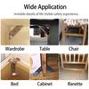 11/11pcs Universal Stainless Steel Corner Brace Universal Furniture Corner Connector Heavy Duty Angle Shelf Brackets for Wood