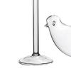 4Pcs Creative Birds Cocktail Glass Unique Clear Crystal Glasses Lovely Birds Drinking Bottle for Party Wedding Home Decor