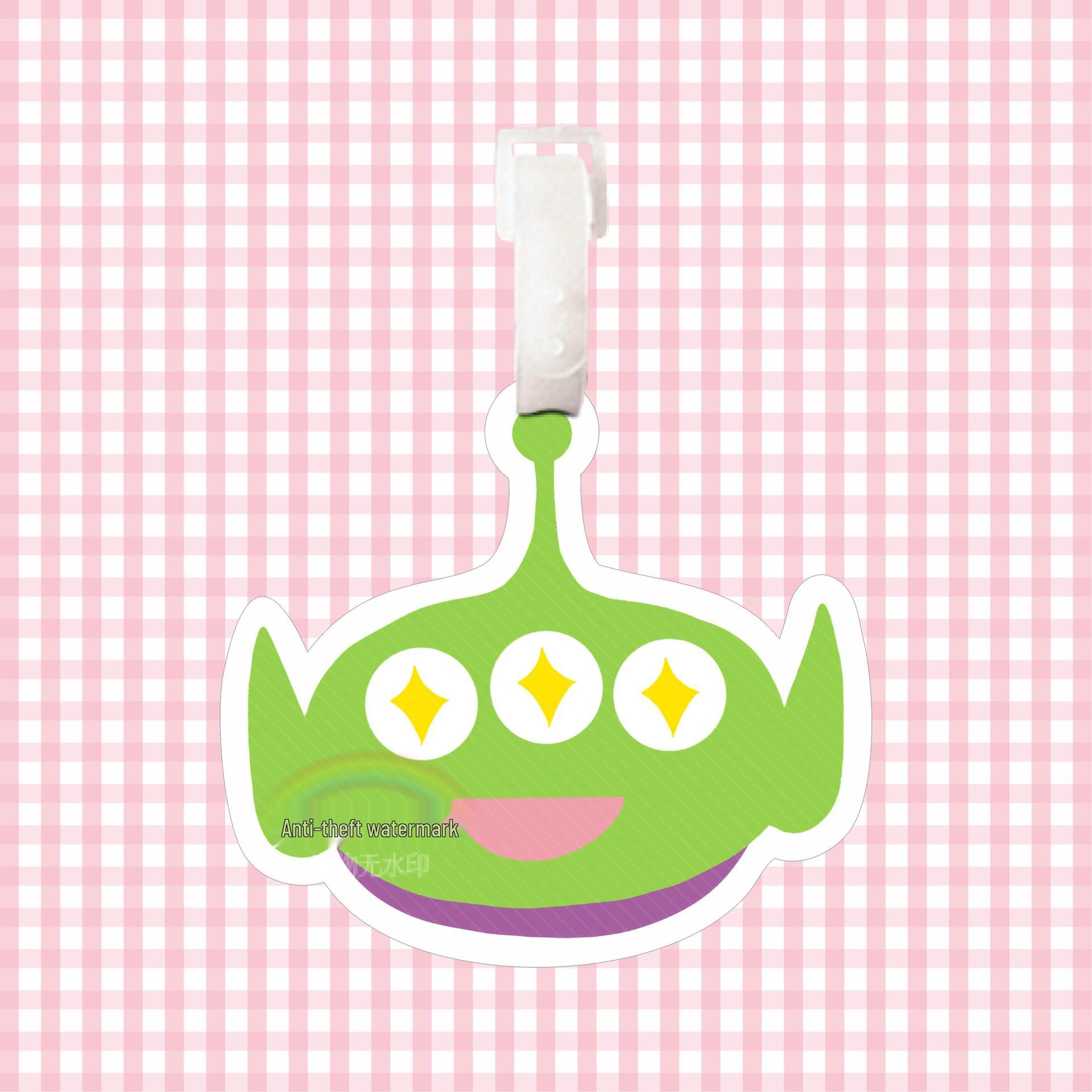 Toy Story Alien Luggage Tag & Keychain Ornament