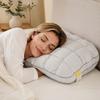 Cuscini Ergonomici per Dormitori Misti Cuscino Trapuntato Rinfrescante, Cuscino Morbido come una Nuvola Alternativa al Piumino, Cuscino Soffice Rilassante per il Sonno