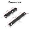 ATWEINA Road Bike Bicycle Disc Brake Aapter Flat Mount CNC Front Rear 180mm Disc Brake Rotor Adapter with Bolts Bicycle Parts