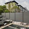 Aluminum Alloy Wood-Plastic Composite Fence for Gardens and Villas
