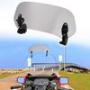 285cm Motorcycle Windshield Grey Lens Windshield Extension for Motorcycles