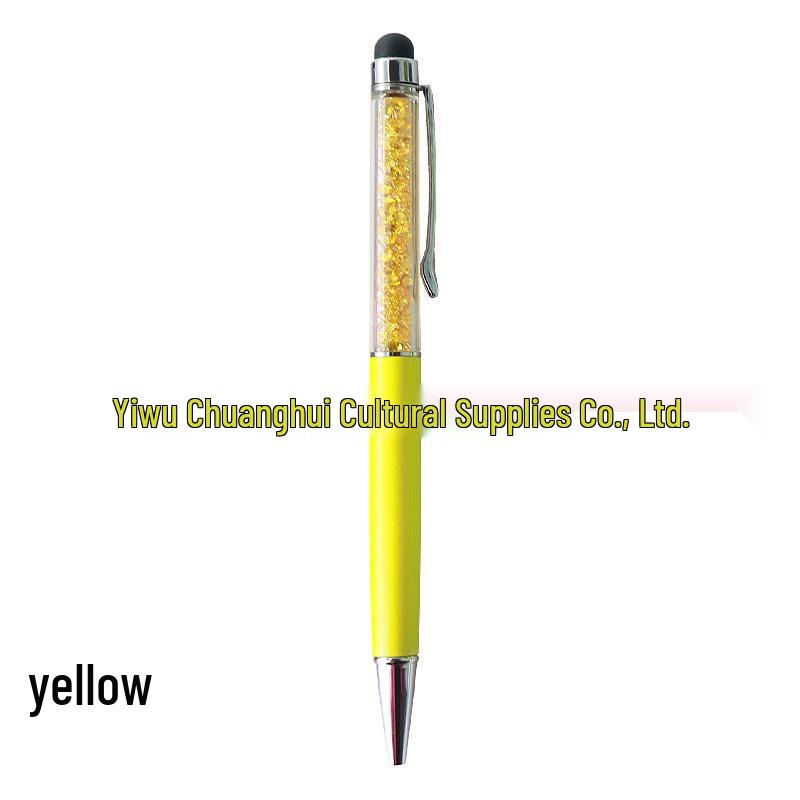 Crystal Rhinestone Ballpoint Pen with Capacitive Touch Screen – Custom Logo Gift Pen.