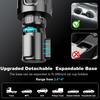 Car Cup Holder Expander with Adjustable Offset Base, All Purpose Cupholder Extender for car with Expandable, Univeral for Most Popular Large Travel