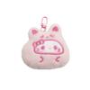 Cartoon Bear Headgear Daruma Squeaky Pendant Cute Plush Toy Brooch