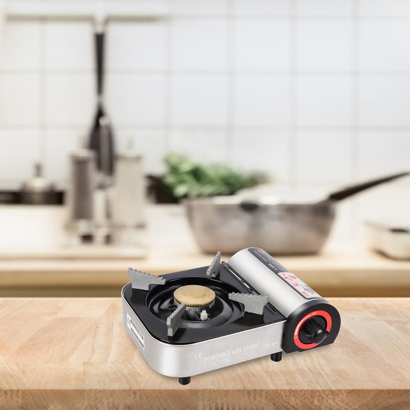 Sobă cu casetă Sobă cu aprindere electronică Sobă multifuncțională de exterior Materiale pentru picnic pentru camping Sobă practică cu casetă