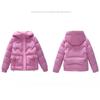 Women’s Short Hooded Windproof Thicken Warm Winter Jacket With Raglan Sleeves