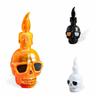 Colorful Halloween Wind Light Scary Atmosphere Electronic Candle Light  Ghost Festival Props