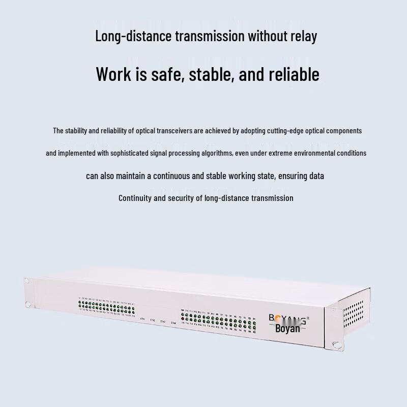 Boyang 24-Channel Bidirectional Switch Optical Transceiver