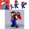 Große Mario Super Mario Spielfigur Pvc Heimdeko Sammlerstück Display 27x38cm