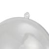 Wiederverwendbare Plastik-Weihnachtskugel Transparenter Schmuck 10 Stück Durchmesser 7/9/11 cm Starke Versiegelung Öffnungs- und Schließdesign